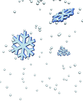 White Christmas Snow Sticker
