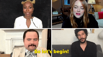 Emma Stone Lets Begin GIF by BuzzFeed