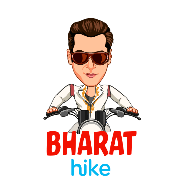 Slow Motion Bollywood Sticker by Hike Messenger for iOS & Android | GIPHY