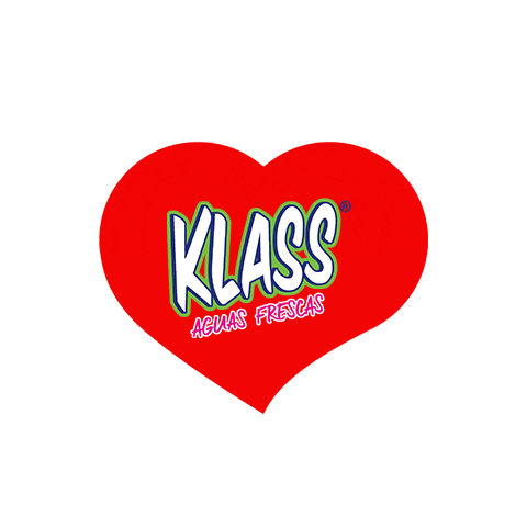 San Valentin Hearts Sticker by Klass Aguas Frescas