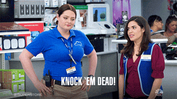 knock em dead GIF by Superstore