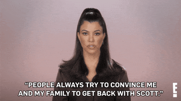 Convince Keeping Up With The Kardashians GIF by E!