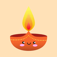Celebrate Festival Of Lights GIF by ank_illustrates