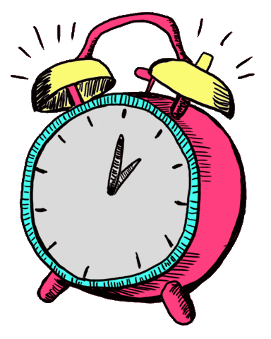 Reloj Despertador Sticker by Hogar&ando for iOS & Android | GIPHY