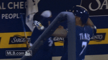 milwaukee brewers hr GIF by MLB