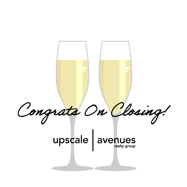 Cheers Congratulations Sticker by Upscale Avenues Realty Group