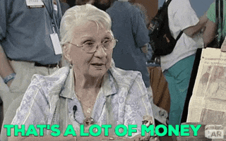 Money Stacks GIF by ANTIQUES ROADSHOW | PBS