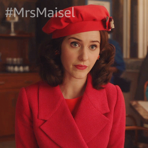 Whats Going On Prime Video GIF by The Marvelous Mrs. Maisel