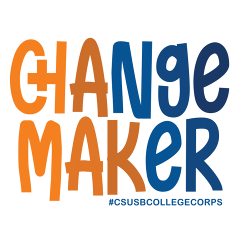 Sticker by CSUSB College Corps