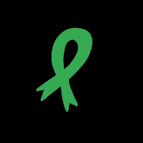 dfikar green cancer ribbon green ribbon GIF