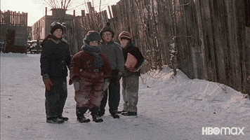 A Christmas Story Lol GIF by HBO Max
