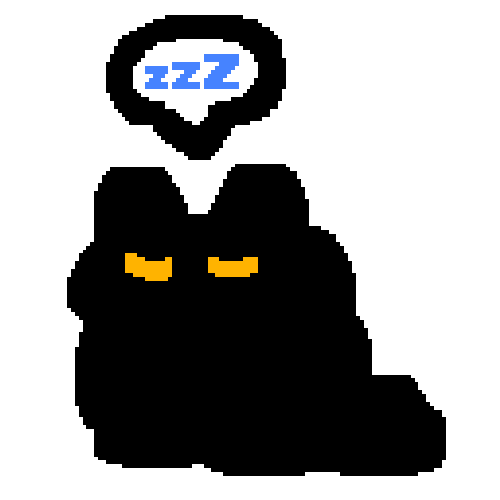 Sleepy Good Night Sticker