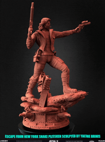 Sculpting Escape From New York GIF