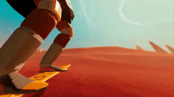 Jump Surfing GIF by Giant Squid