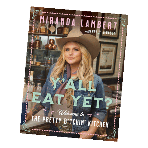 Country Music Book Sticker by Miranda Lambert