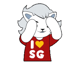 Animation Flirt Sticker by PwC Singapore