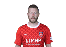 Happy Christian Kühlwetter Sticker by 1. FC Heidenheim 1846