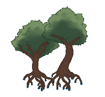 Tree Habitat Sticker