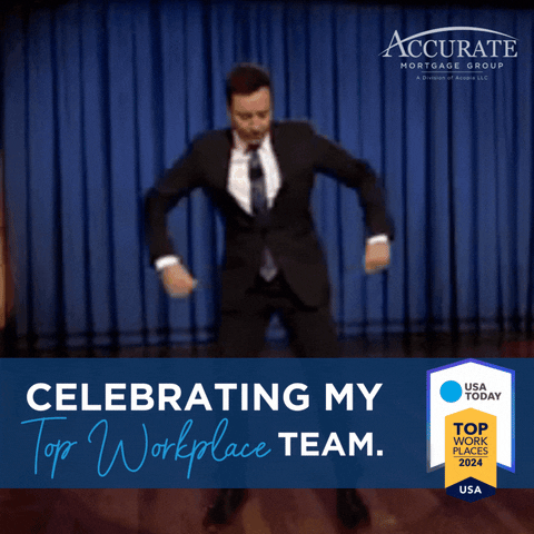 Happy Dance GIF by Accurate Mortgage Group