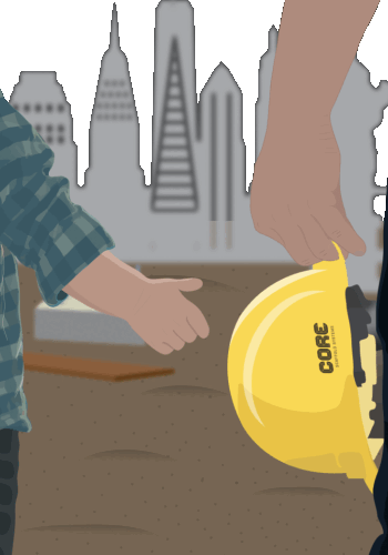 Core Scaffold GIF