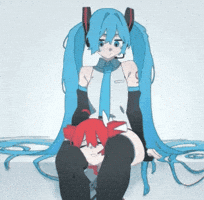 Hatsune Miku Yuri GIF