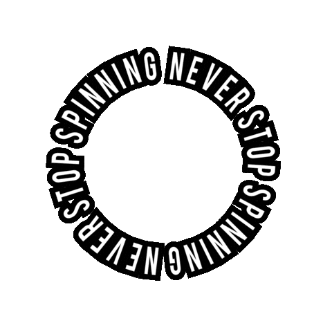 Spin It Sticker