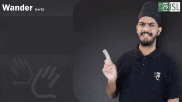 Sign Language Wander GIF by ISL Connect