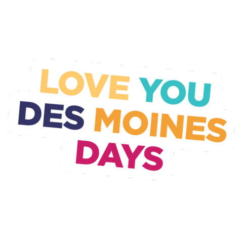 Desmoines Sticker