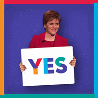 Nicola Sturgeon Scotland GIF by Yes