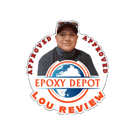 Lou Review Sticker by Epoxy Depot