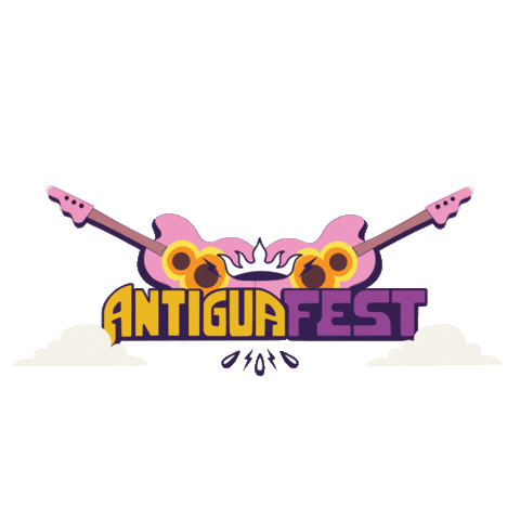 Musica Sticker by Antigua Cerveza