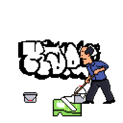 Pixel Sticker Sticker