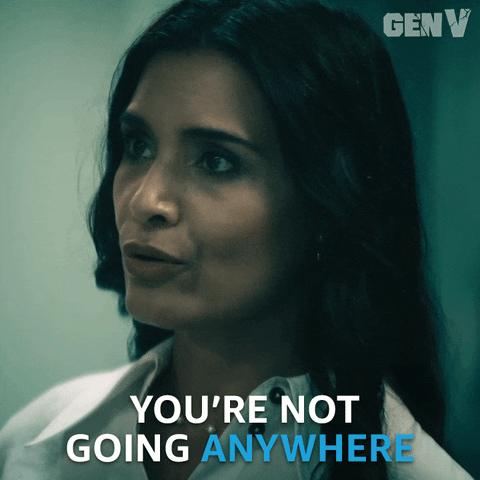 Gen V Youre Not Going Anywhere GIF by Amazon Prime Video