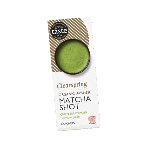 Shot Matcha Sticker by Clearspring Ltd