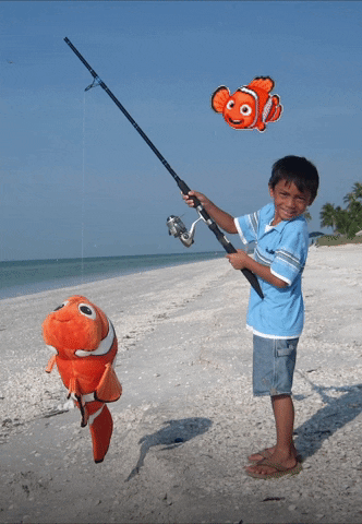 Finding Nemo Fishing GIF