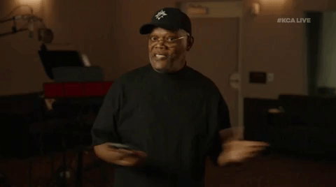 Samuel L Jackson Reaction GIF by Coming to America - Find & Share
