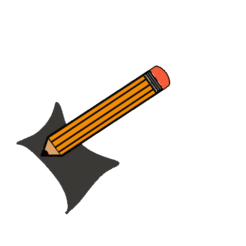 Pencil Notes Sticker