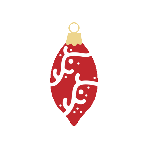 Christmas Ornament Sticker by Tate + Zoey