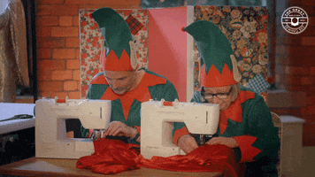 Elf Elves GIF by The Great British Sewing Bee