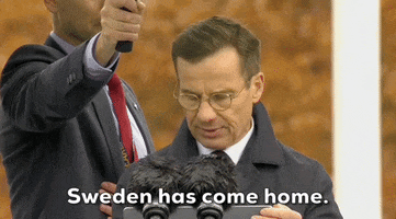 Ulf Kristersson Sweden GIF by GIPHY News