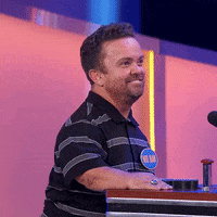 Watching Celebrity Family Feud GIF by ABC Network