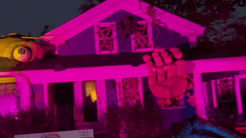 Haunted House Halloween GIF by Storyful