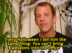 every halloween i tell him the same thing