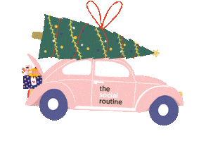 The Social Routine Sticker