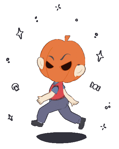 Halloween Pumpkin Sticker