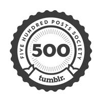 tumblr milestone 500 posts GIF by Challenger