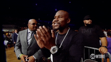 Floyd Mayweather Applause GIF by SHOWTIME Sports