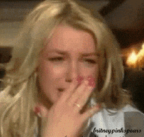 britney spears crying GIF