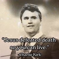 Charlie Kirk Jesus GIF