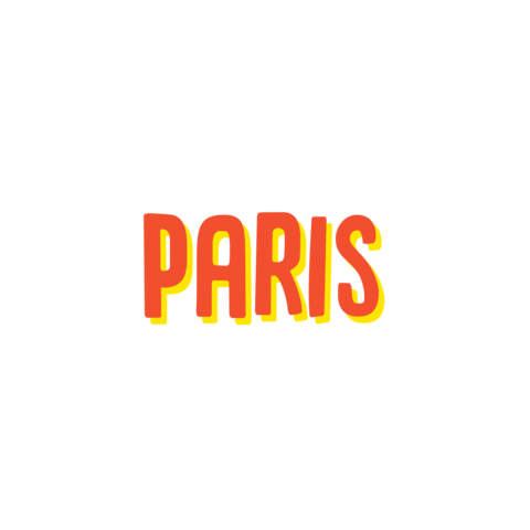 Paris Sticker by Z Giant Poodles